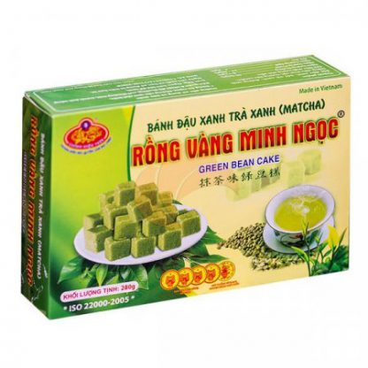 Green Bean Cake Matcha Flavour/ Banh Dau Xanh Tra Xanh (280gr) – A Chau ...